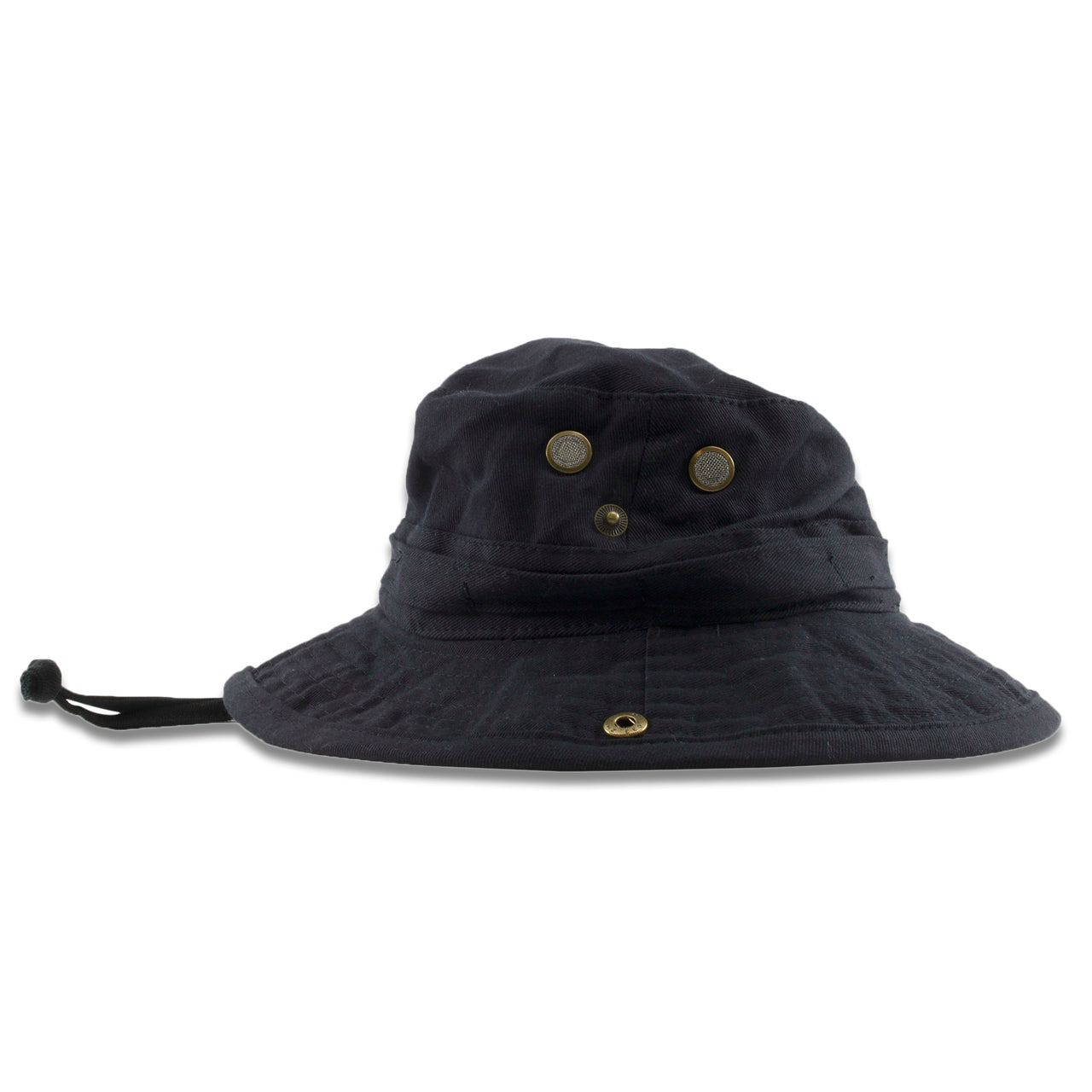 Foot Clan Kid's Size Black Boonie Bucket Hat