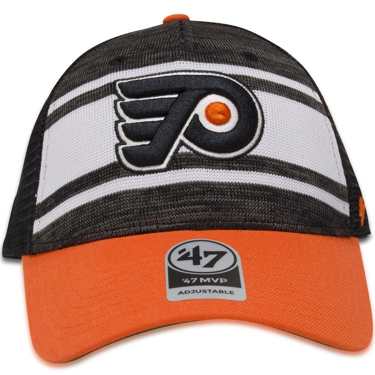 Philadelphia Flyers Tri-Colored '47 Brand MVP Power Play Trucker Hat