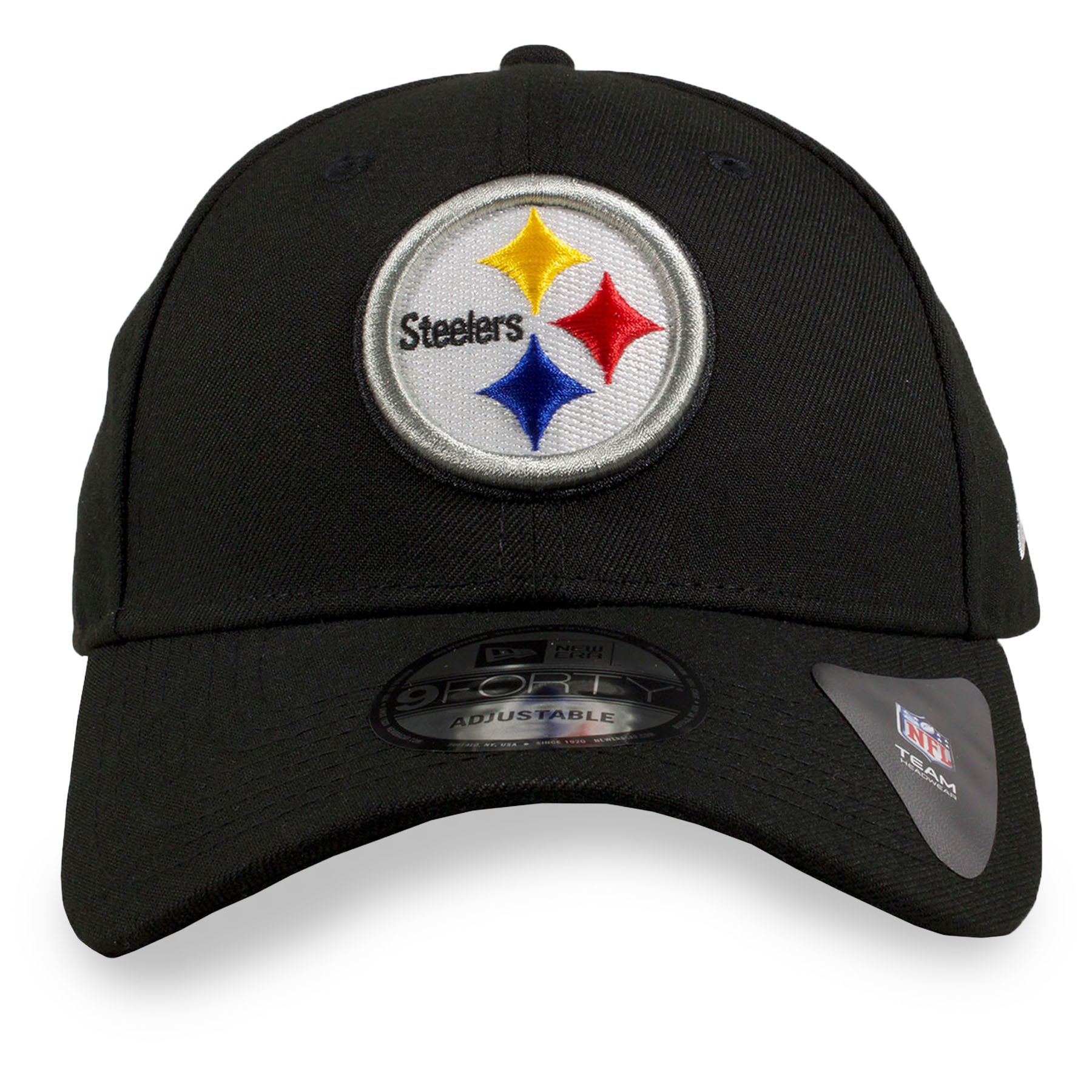 Pittsburgh Steelers Classic Team Logo Adjustable 9Forty New Era Dad Hat