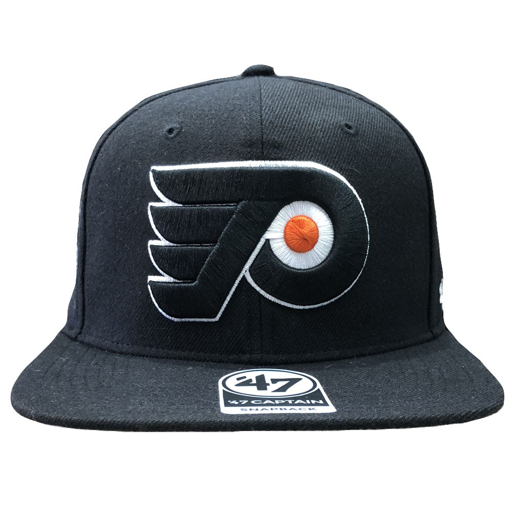 Philadelphia Flyers Eastern Conference Patch Black Snapback Hat