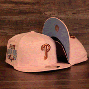 Philadelphia Phillies Glow In The Dark 1996 All Star Game "il napoletano" Sky Blue Bottom Side Patch 59Fifty Fitted Cap
