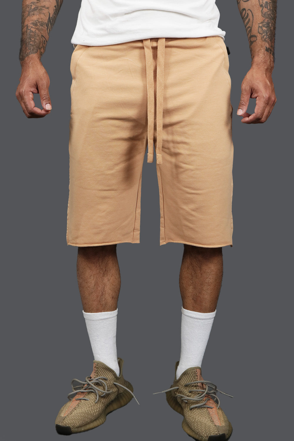 The Men’s Fleece Shorts with Zipper Pocket | Jordan Craig Clay