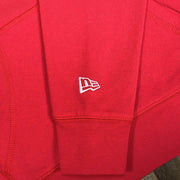 new era logo on the sleeve Philadelphia Phillies "City Transit" 59Fifty Fitted Matching Red Pullover Hoodie