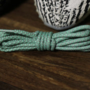 The 3M Reflective Turquoise Solid Shoelaces with Turquoise Aglets | 120cm Capswag