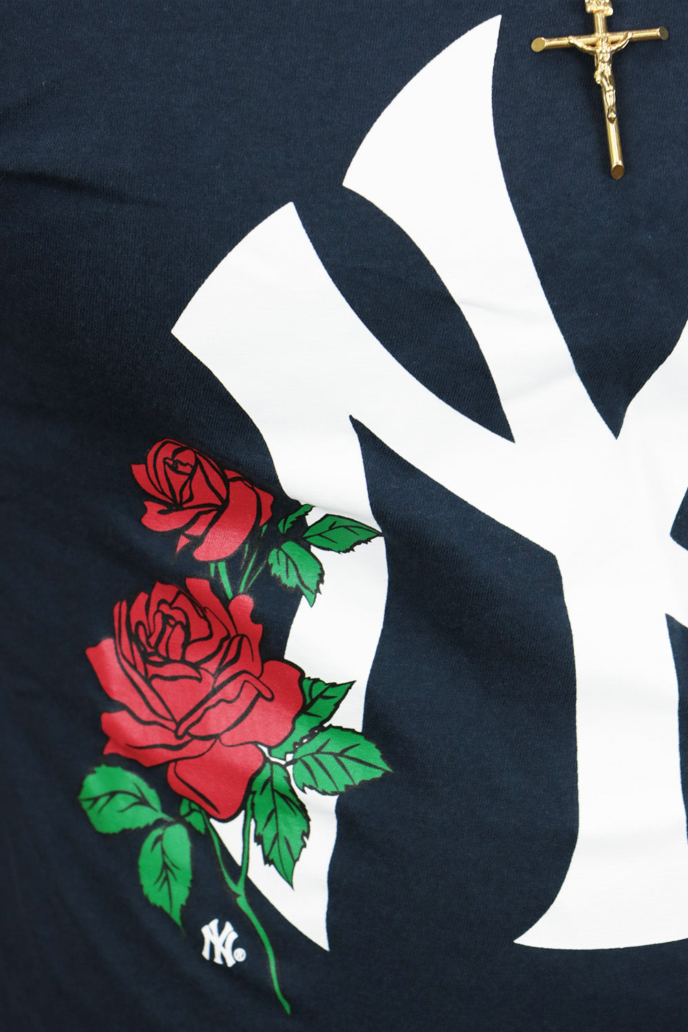 New York Yankees State Flower Shirt | New Era Navy